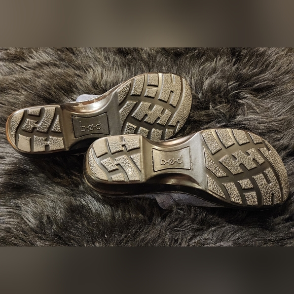 b.o.c. Peggy Navy Blue & Black Clogs Women's Size 7.5 - Picture 15 of 15